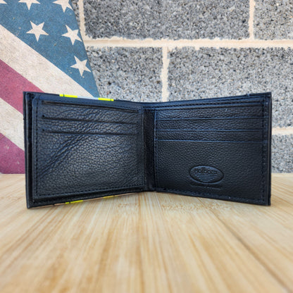 Firefighter Personalized BLACK Captain Wallet