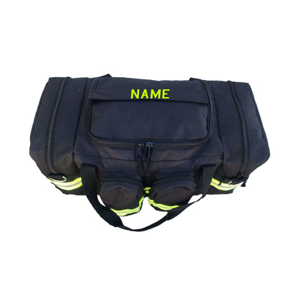 Firefighter Personalized Station Duffle Gym Bag