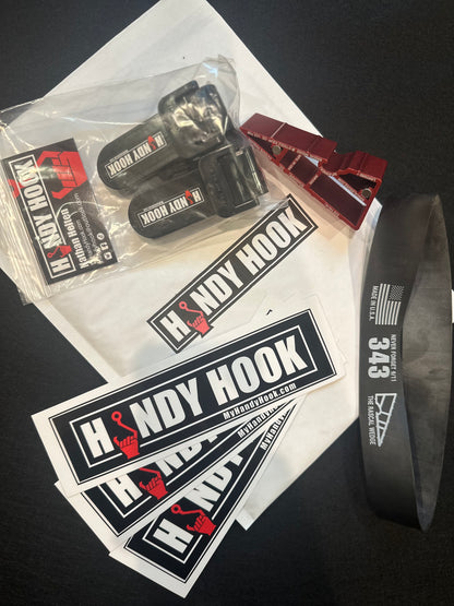 Christmas Bundle: Handy Hook, Wedge, Helmet Band and Decal