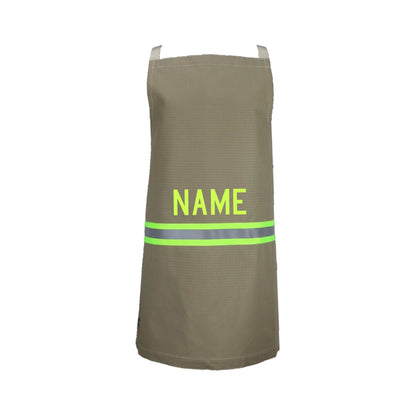 Firefighter Personalized TAN Cooking Apron