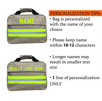 NEW Firefighter Personalized Overnight Toiletry Bag